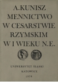 Mennictwo w cesarstwie rzymskim w I wieku n e