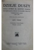 Dzieje Duszy czyli żywot Bł Siostry Teresy od Dzieciątka Jezus i od Najśw Olicza 1924 r.