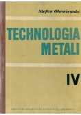 Technologia Metali IV