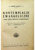 Kontemplacje Ewangeliczne I 1929 r.