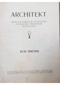 Architekt. Miesięcznik poświęcony architekturze, 1900 1901 r.