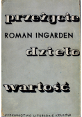 Przeżycie dzieło wartość