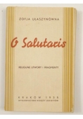 Ułaszynówna Zofja - O Salutaris. Religijne utwory i fragmenty, 1935 r.