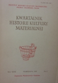 Kwartalnik historii kultury materialnej, nr 3
