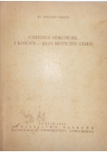 Chrystus odkupiciel i kościoł -jego mistyczne ciało