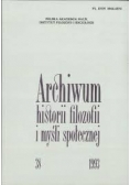 Archiwum historii filozofii i myśli społecznej