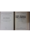 Polska bibliografia prawa kanonicznego od wynalezienia druku do 1940 r., tom 1-2