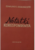 Notatki korespondenta