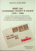 Sześć lat Podziemnej poczty w Polsce