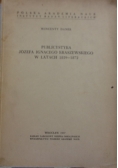 Publicystyka Józefa Ignacego Kraszewskiego w latach 1859 - 1872