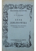 Anna Jabłonowska 1918 r