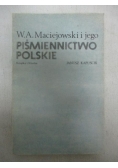 Kapuścik Janusz - W. A. Maciejowski i jego "Piśmiennictwo polskie"