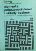Elementy półprzewodnikowe i układy scalone Rok IV nr 2