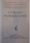 Utwory powieściowe 1929 r.