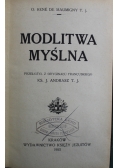 Modlitwa myślna 1922r