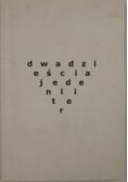 Dwadzieścia jeden liter + CD