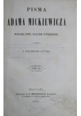 Pisma Adama Mickiewicza tom VII 1858 r.