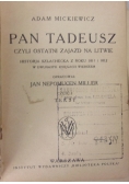 Pan Tadeusz ,Tom I,II,ok1928r.