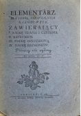 Elementarz dla szkół parafialnych 1930 r.