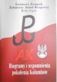 Biogramy i wspomnienia pokolenia Kolumbów