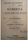 Syberya i znaczenie wielkiej kolei syberyjskiej, 1898 r.