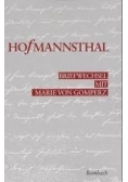 Briefwechsel mit Marie von Gomperz 1892-1916
