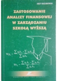Zastosowanie analizy finansowej w zarządzaniu szkołą wyższą