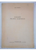Zasady prawa karnego