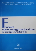 Fenomen nowoczesnego nacjonalizmu w Europie Środkowej