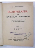 Rozmyślania dla kapłanów i kleryków, Część II, 1932 r.