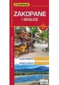 Zakopane i okolice Plan miasta Mapa okolic mapa turystyczna
