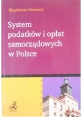 System podatków i opłat samorządowych w Polsce