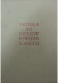 Źródła do dziejów powstań śląskich