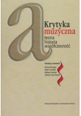 Krytyka muzyczna a teoria historia współczesność