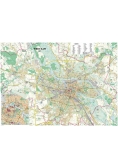 Wrocław. Mapa ścienna laminowana 1:20 000