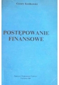 Postępowanie finansowe