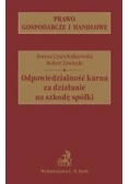 Odpowiedzialność karna za działanie na szkodę spółki