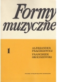 Formy muzyczne Tom 1