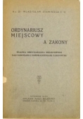 Ordynariusz miejscowy a zakony, 1939 r.