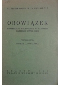 Obowiązek, 1930 r.