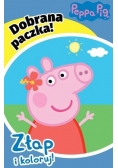Dobrana Paczka. Złap i koloruj. Świnka Peppa