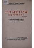 Lud jako lew się podniesie, 1921 r.