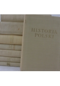 Historia Polski ,Zestaw 8 książek