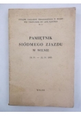 Pamiętnik Siódmego Zjazdu w Wilnie, 1934 r.