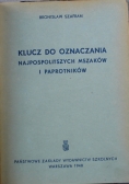 Klucz do oznaczania najpospolitszych mszaków i paprotników 1948 r.