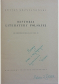 Historia literatury polskiej