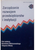 Zarządzanie rozwojem przedsiębiorstw i instytucji