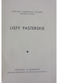 Listy pasterskie, 1936r.