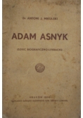 Adam Asnyk, 1938r.