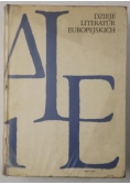 Dzieje literatur europejskich 1